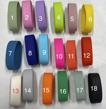 Load image into Gallery viewer, Personalized Silicone Cup Bands
