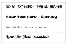 Load image into Gallery viewer, Personalized Silicone Cup Bands