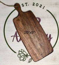 Load image into Gallery viewer, X-Large Glossy Acacia Paddle
