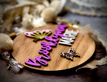 Load image into Gallery viewer, Custom Newborn Name Plate - Embellished
