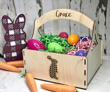 Load image into Gallery viewer, Personalized Wood Easter Basket
